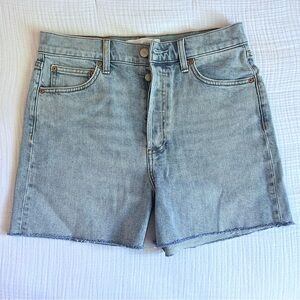 Denim Forum ’50s Arlo Hi-Rise Thigh Shorts - Size 29
